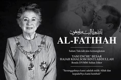 Johor Sultan Ibrahim Sultan Iskandar's mother passes away; Singapore ...