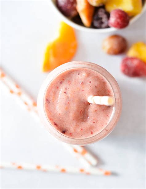 Mixed Fruit Smoothie - Sip Sip Smoothie