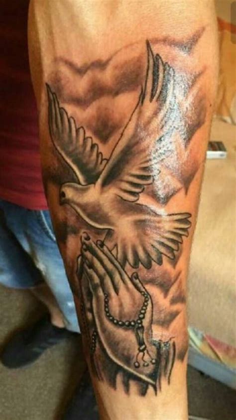 Praying Angel Tattoos For Men : Praying Hands Tattoos for Men - Ideas and Designs for Guys / Men ...