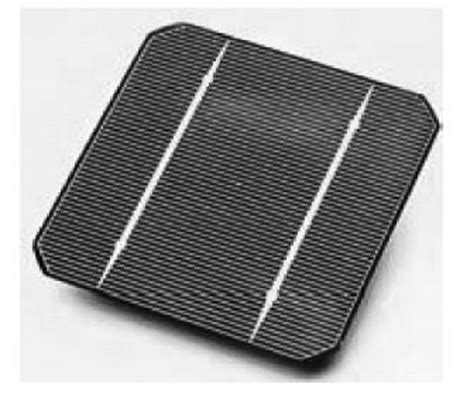 and 3 shows monocrystalline silicon wafer and cell, and figure 4 ...