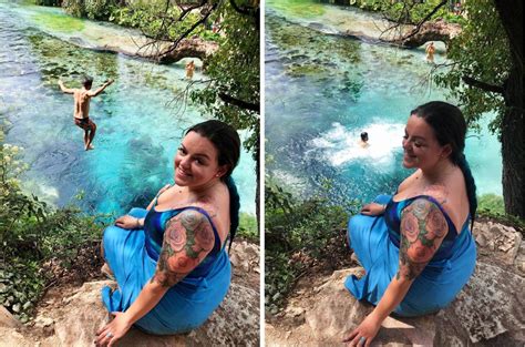 Jumping into the Blue Eye Natural Water Spring | Albania