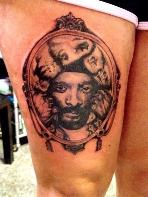 Snoop Dogg leg tattoo by Wes Fortier | Wes Fortier | Flickr