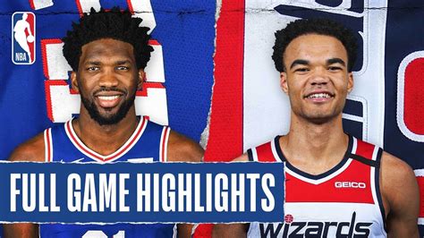 76ERS at WIZARDS | FULL GAME HIGHLIGHTS | August 5, 2020 - YouTube