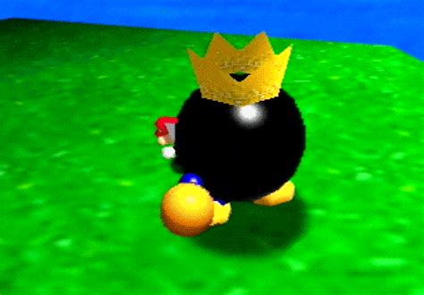N64TH STREET • Nintendo 64 Gifs • Dethroning King Bob-omb in Super Mario 64, by...