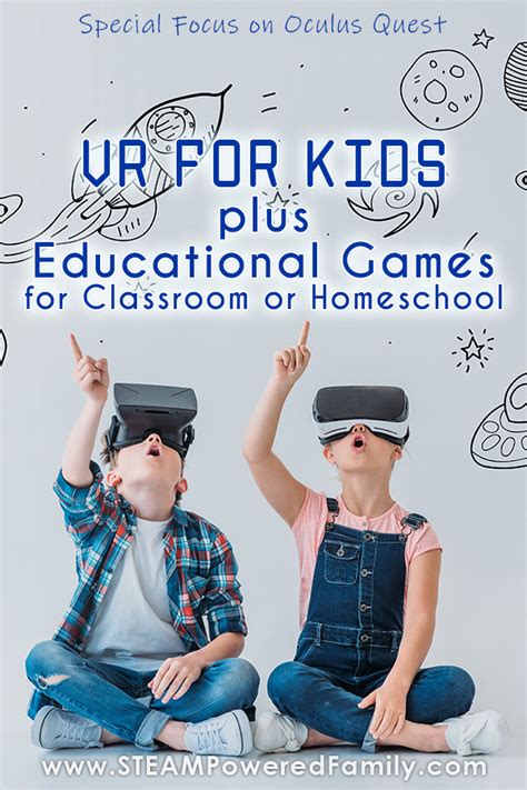 VR for Kids and Educational Games for Homeschool or Classroom