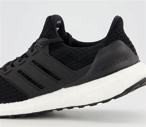 adidas Ultraboost Ultra Boost Trainers Black White - Unisex Sports