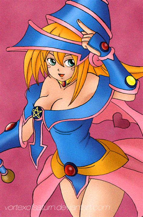 Dark Magician Girl by VortexOfSaturn on DeviantArt