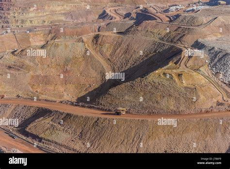 Freeport-Mcmoran Copper Mine, Arizona USA Stock Photo, Royalty Free ...