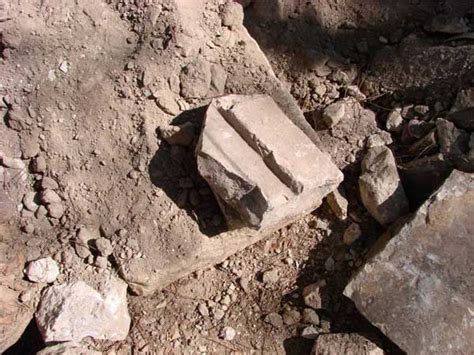 Evidence of the Destruction of Herod's Temple by the Romans. Ancient ...