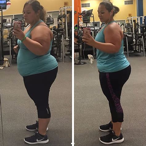 8-Month Before-and-After Weight Loss | Instagram | POPSUGAR Fitness