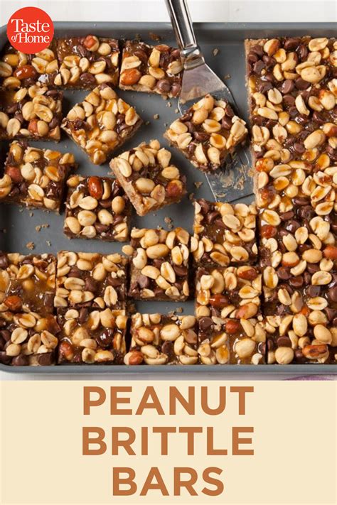 Peanut Brittle Bars | Recipe | Peanut brittle, Peanut recipes, Bars recipes