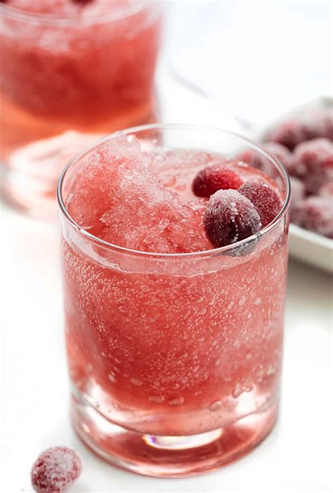 Cranberry Vodka Slush - i am baker