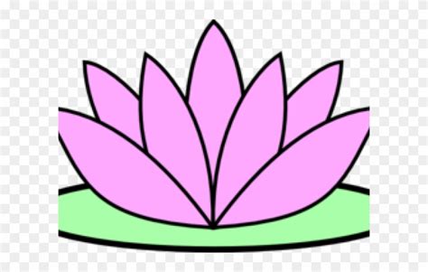 Lotus Clipart - Lotus Flower Easy Drawing - Png Download (#1055384) - PinClipart