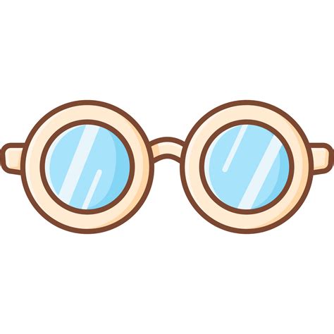 Cute Glasses Cartoon Icon 11125355 PNG