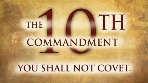 10th Commandment