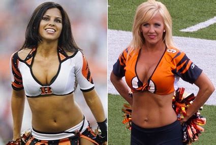 Bengals cheerleaders apparently are divided by real vs. fake boobs ...