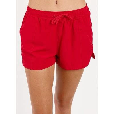 Calypsa Women's 2"-3" Chlorine Resistant Board Shorts - Red, M : Target