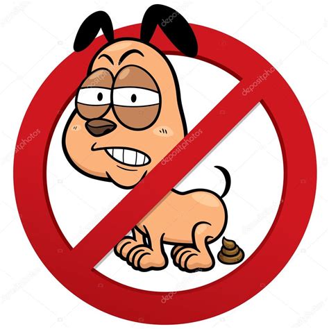 No caca de perro — Vector de stock © sararoom #67547449