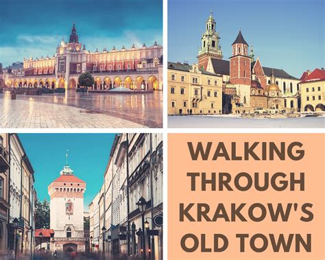 Walking Through Krakow's Old Town