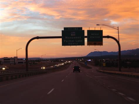 Sunrise, Interstate 25, Monument, Colorado | The Town of Mon… | Flickr