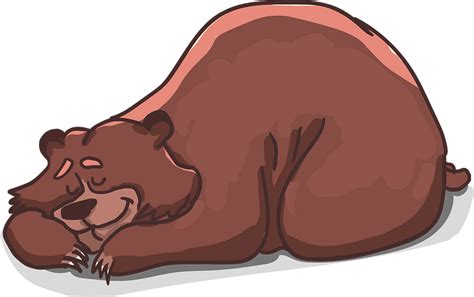 Sleeping Bear Cartoon Art Print | ubicaciondepersonas.cdmx.gob.mx