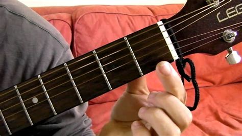 D Minor 7 (Dm7) Guitar Chord Demonstration - YouTube