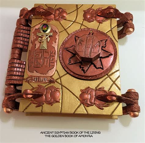 Ancient Egyptian Book of the Living - Etsy