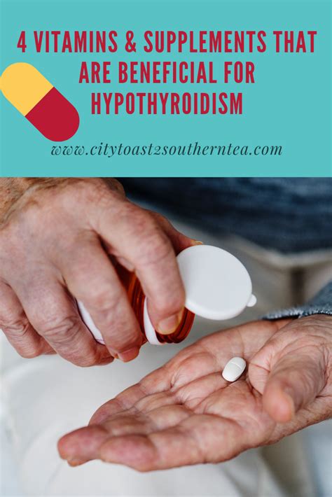 4 Key Vitamins & Supplements That Are Beneficial For Hypothyroidism | Hypothyroidism, Vitamins ...