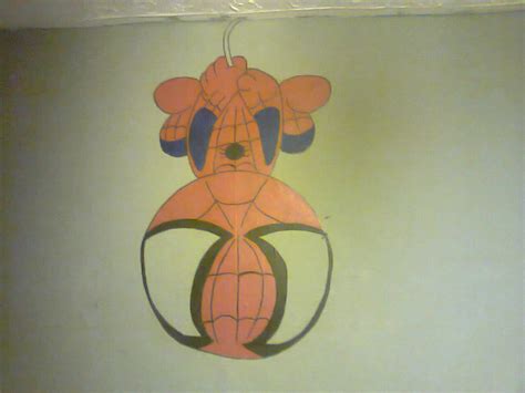 spiderman wall mural by 123deaththekid on DeviantArt