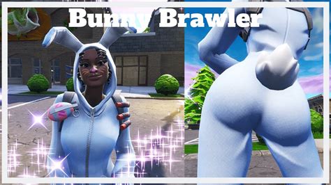 The THICC Queen Of All Of Fortnite Bunny Brawler 🐰 💕 - YouTube