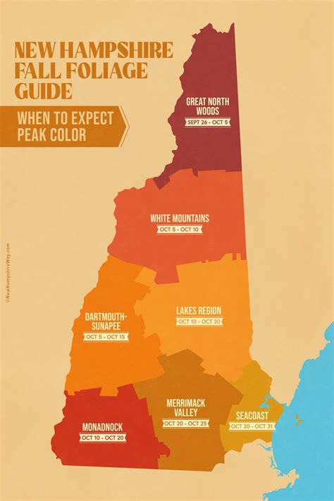 New Hampshire Fall Foliage 2023: Where to Go & When