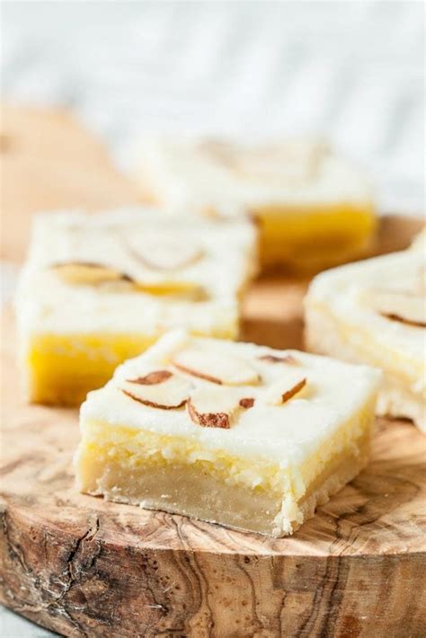 Award Winning Almond Dessert Bars - Chew Out Loud