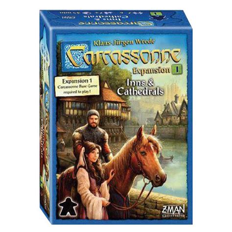 Carcassonne: Expansion 1 - Inns and Cathedrals (New Edition) | Board ...