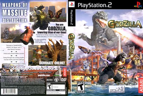 Godzilla - Save the Earth PS2 cover