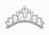 Princess Crown Coloring Pages  BubaKidscom sketch template