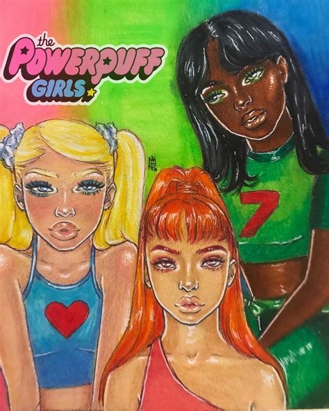 ⚡️🌈POWERPUFF GIRLS🌈⚡️What is your fav powerpuff girls? Buttercup is my fav 🌈⚡️ Teenage Drawings ...