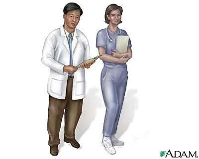 Types of health care providers: MedlinePlus Medical Encyclopedia Image