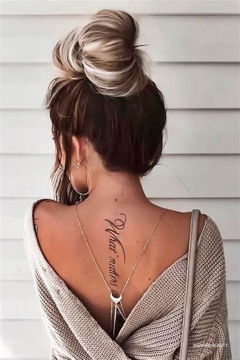 Back Tattoos For Women That is Eye Catching (37 Photos) - Inspired Beauty