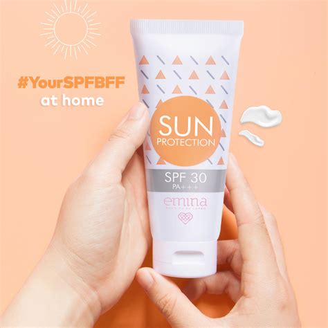 Emina Sun Protection SPF 30 PA ++ 60ml | Shopee Indonesia