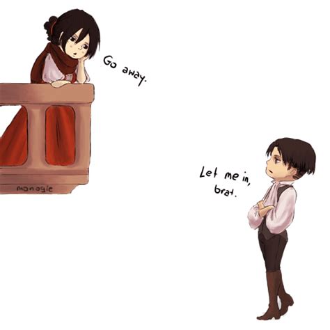 Levi x Mikasa - Anime Fan Art (36617677) - Fanpop