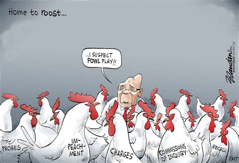 CARTOON: Chickens come home to roost for Zuma