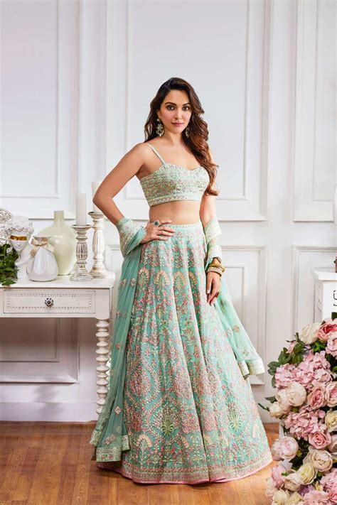 Kiara Advani looks pretty in Anita Dongre’s ‘Lovestruck lehenga’ | Fashion News - The Indian Express