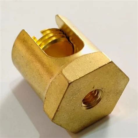 Hexagonal Golden Brass Hex Nut, For Hardware Fitting, Inner Diameter: 5 mm at best price in Jamnagar