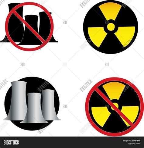 Nuke Symbols Vector & Photo (Free Trial) | Bigstock