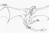 Wyvern Coloring Pages sketch template