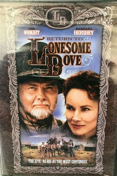 Return to Lonesome Dove (DVD, 2003, 2-Disc Set) Jon Voight, Barbara ...