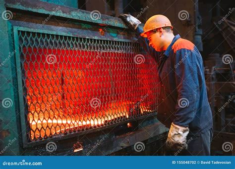 Workers in the Steel Mill. Metallurgical Industry. Stock Photo - Image of industry, dangerous ...