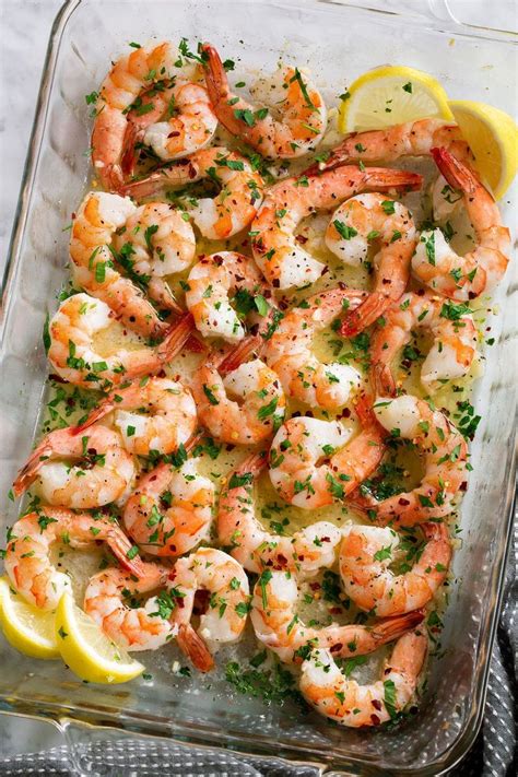 Baked Shrimp (with Garlic Lemon Butter Sauce) (Cooking Classy ...