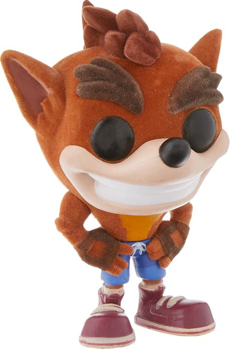 Amazon.co.jp: Funko POP. Crash Bandicoot Flocked 273, Gamestop Exclusive : Home & Kitchen