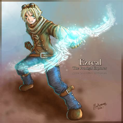 Ezreal Fan Art : leagueoflegends